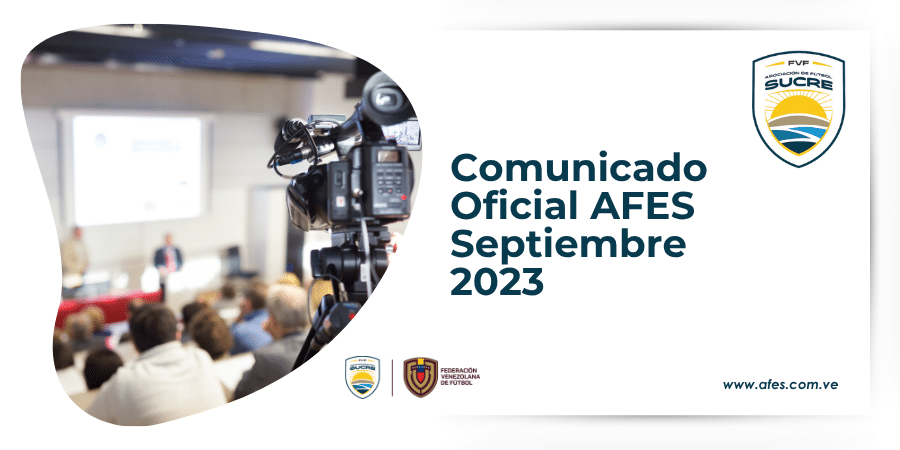 Comunicado AFES 21 Septiembre 2023