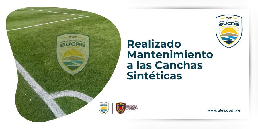 Realizado Mantenimiento a Canchas Sintéticas Cumaná