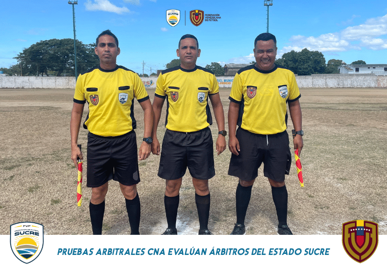 Pruebas Arbitrales CNA evalúan árbitros del Estado Sucre